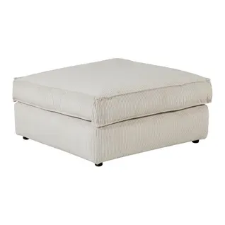 Pouf CLOUD tissu ecru