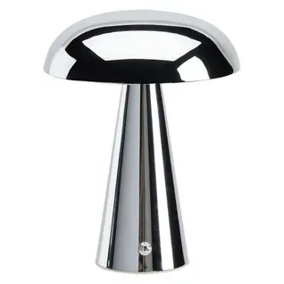 Lampe à poser LED H. 21 cm LUMI Chromée