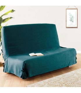 Housse De Clic Clac Bleu Canard 140 X 200 Cm