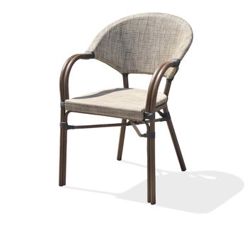 Fauteuil De Jardin Ushuaia En Aluminium Et Textilène - Ushuaia