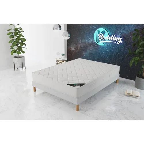 Ensemble Matelas Mousse Zen + Sommier 160x200 Hauteur 20cm