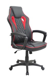 Fauteuil de bureau GTI 2 Noir et rouge
