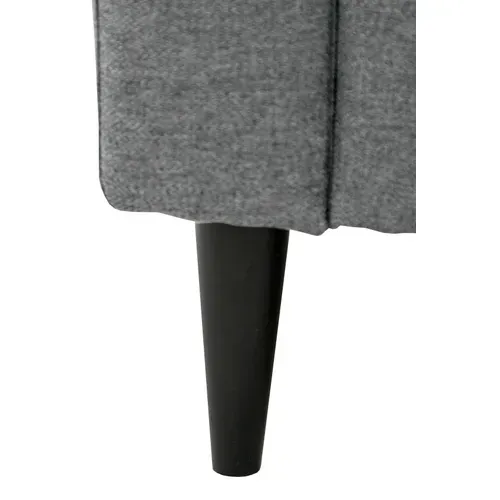 Canapé 3 places BOSTON III tissu Neve anthracite