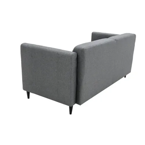 Canapé 3 places BOSTON III tissu Neve anthracite