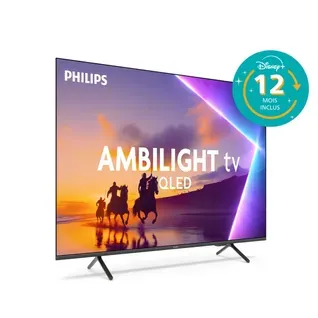 Téléviseur 4K QLED 65'' 164 cm PHILIPS 65PUS8550/12